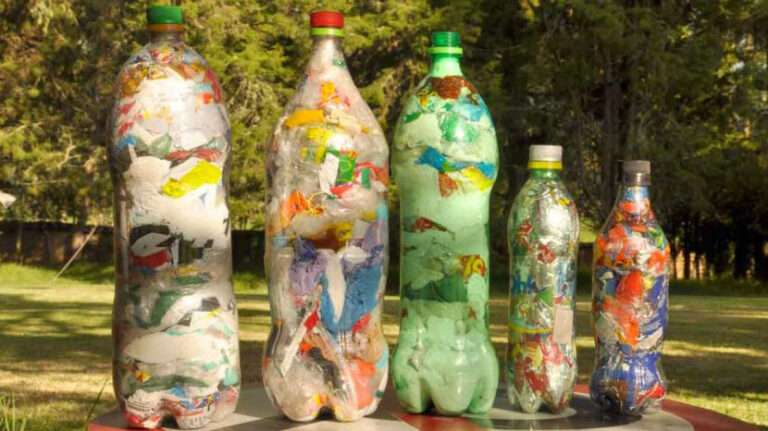 Maratón de ecoladrillos para los más chicos