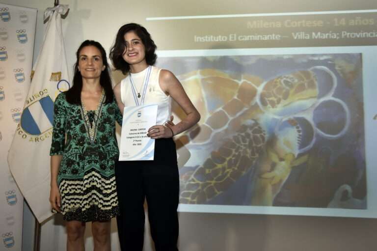 Dos estudiantes del Caminante ganaron el Concurso Nacional de Dibujo y Literatura