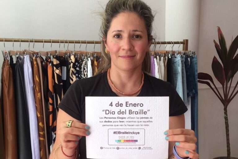 4 de enero “Día del Braille”: comercios lucen revistas con este sistema