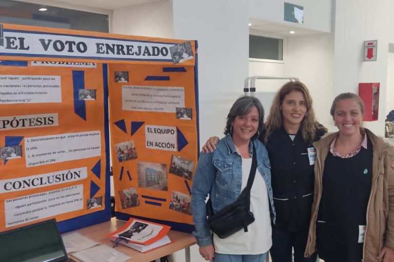 “El voto enrejado” del CENPA Establecimiento Penitenciario de Villa María a Feria Nacional de Ciencias