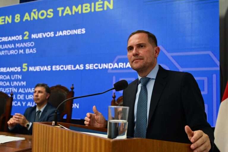 Gill anunció una nueva Secundaria con Orientación en Tecnología Rural emplazada en la Escuela Granja