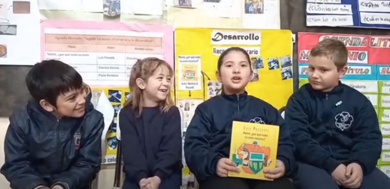 Una escuela de Pasco se animó a ser booktuber y llegaron a la instancia final del Festival de la Palabra 2023