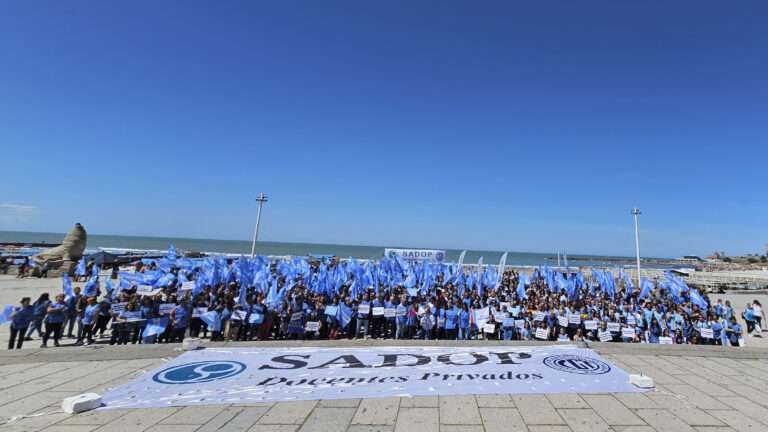 Más de 1.500 representantes de base de Sadop deliberaron dos días sobre educación, trabajo y salud