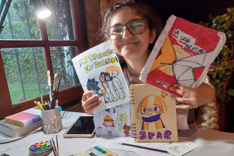 Historias de tinta, papel y pantallas: Anita, la alumna que se “sintió inspirada” al conocer a Rep
