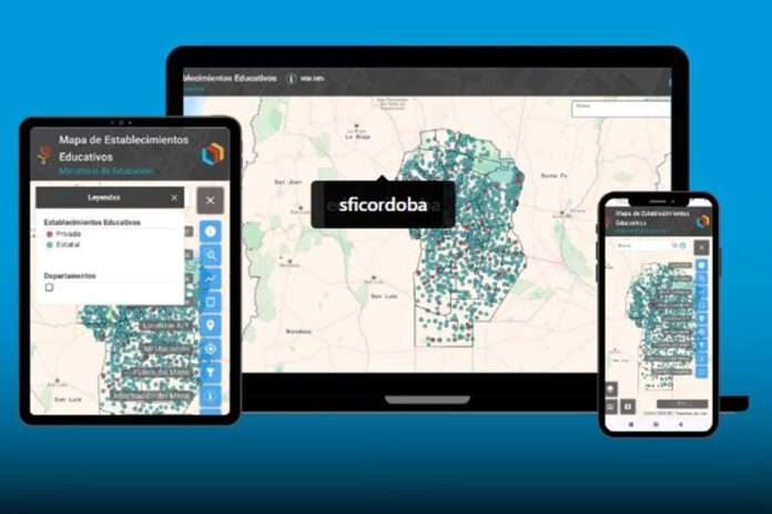 mapa educativo web