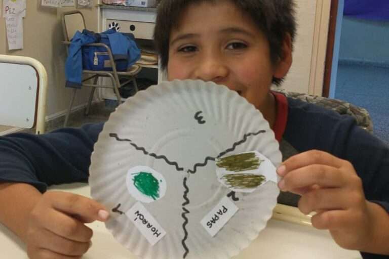 Didáctica y vida saludable: en la Clotilde Sabattini estuvieron “fruteando” la escuela