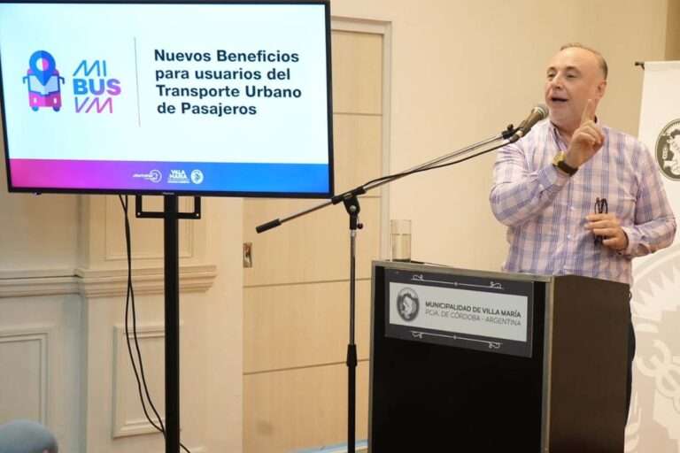 Cambios en el Transporte Urbano de Pasajeros y su impronta educativa: presentaron MiBusVM