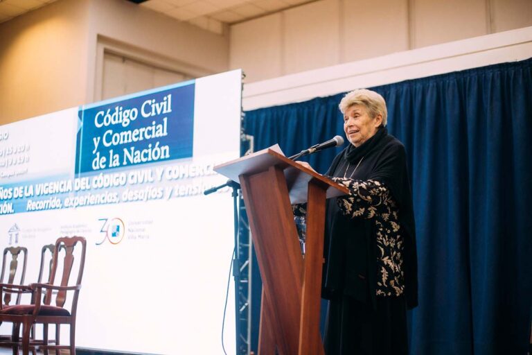 UNVM: la jurista Aída Kemelmajer fue distinguida como “Profesora Honoraria”