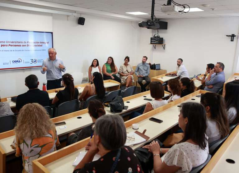 UNVM: Propuestas de formación para personas con discapacidad