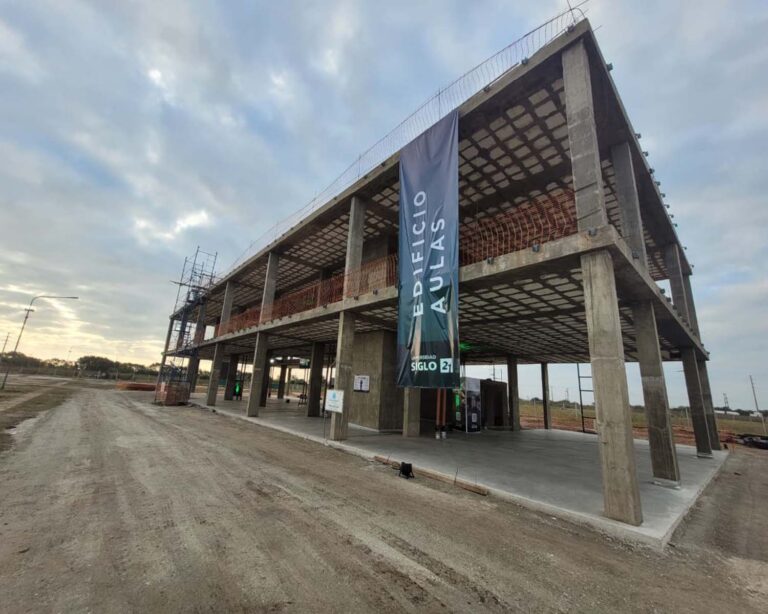 UE 21 presentó avances en lo que será su segundo Campus y el primero en un Parque Industrial