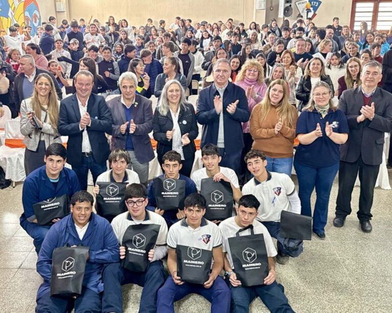 Formación dual en otra escuela técnica: IPEMyT 173 (Morrison) junto a la empresa Carlos Mainero