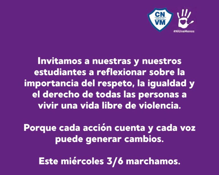 Marcha “Ni Una Menos”: Docentes y estudiantes secundarios se aprestan a participar en Villa María