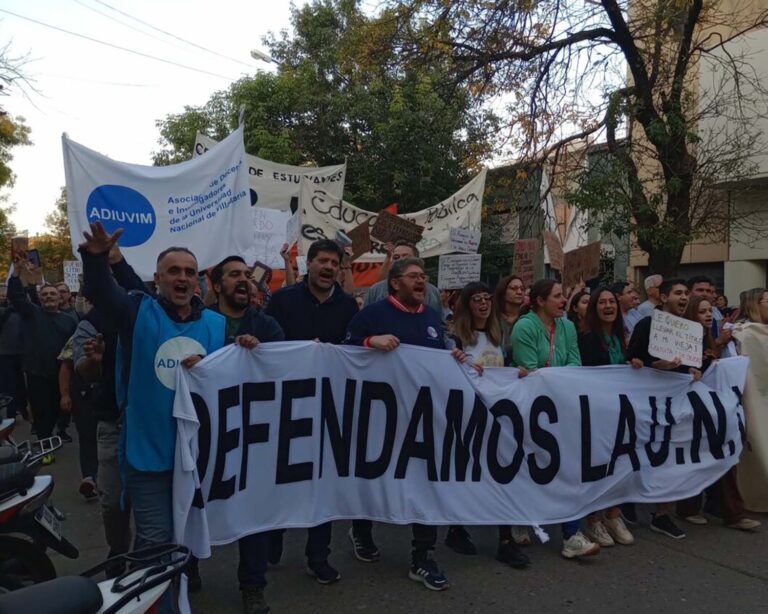 Ley de Financiamiento: Otro paro docente en la UNVM el 19 de agosto y se repetirá el 27 y 28