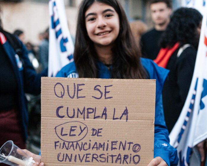 ley de financiamiento marcha