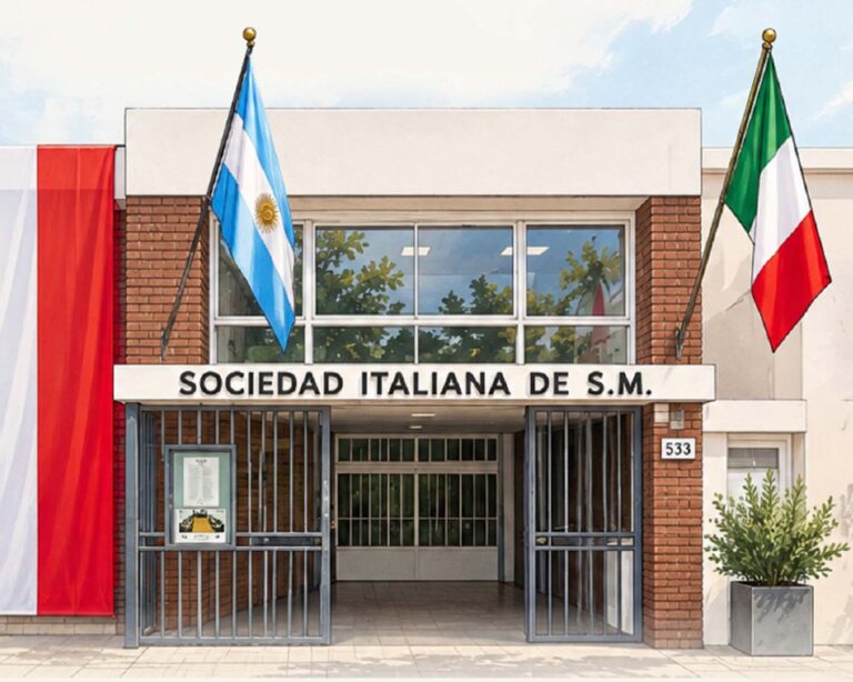 Sociedad Italiana: 139° Aniversario, y una jornada para compartir y en donde habrá clases gratuitas
