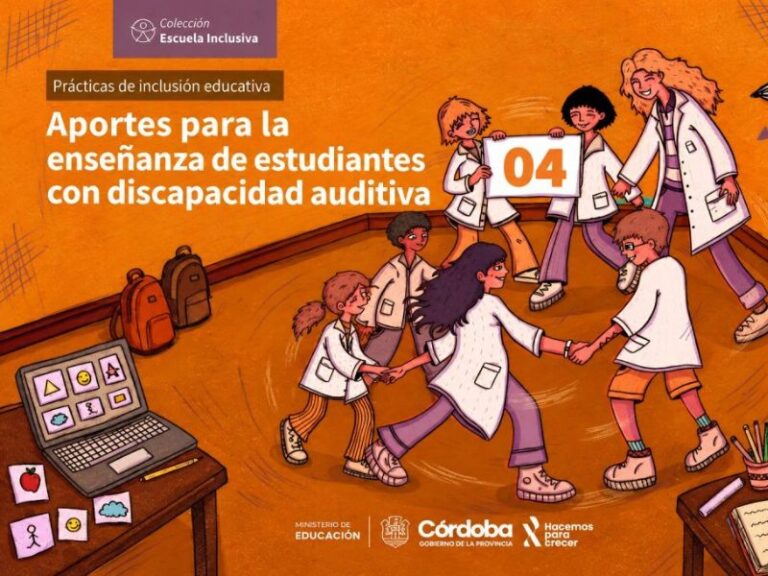 Discapacidad auditiva: Material para acompañar trayectorias escolares